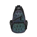 Mochila Casual 2 em 1 Holográfica Unissex