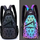 Mochila 2 em 1 Holográfica Unissex - Casual Moderna