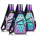 Mochila 2 em 1 Holográfica Unissex - Casual Moderna