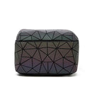 MOCHILA REFLEXIVA PADRÃO GEOMÉTRICO | BOLSA UNIVERSITÁRIA