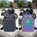 MOCHILA HOLOO LUXORYN · HOLOGRÁFICA DIAMANTE