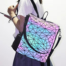 MOCHILA HOLOO NEXORYA · HOLOGRÁFICA EXPANSÍVEL