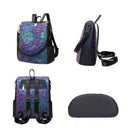 MOCHILA HOLOO NEXORYA · HOLOGRÁFICA EXPANSÍVEL
