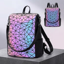 MOCHILA HOLOO NEXORYA · HOLOGRÁFICA EXPANSÍVEL