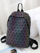MOCHILA DIAMANTE LASER | BRILHA NO ESCURO | HOLOGRÁFICA UNISSEX