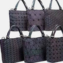 BOLSA TOTEM DIAMANTE HOLOGRÁFICA