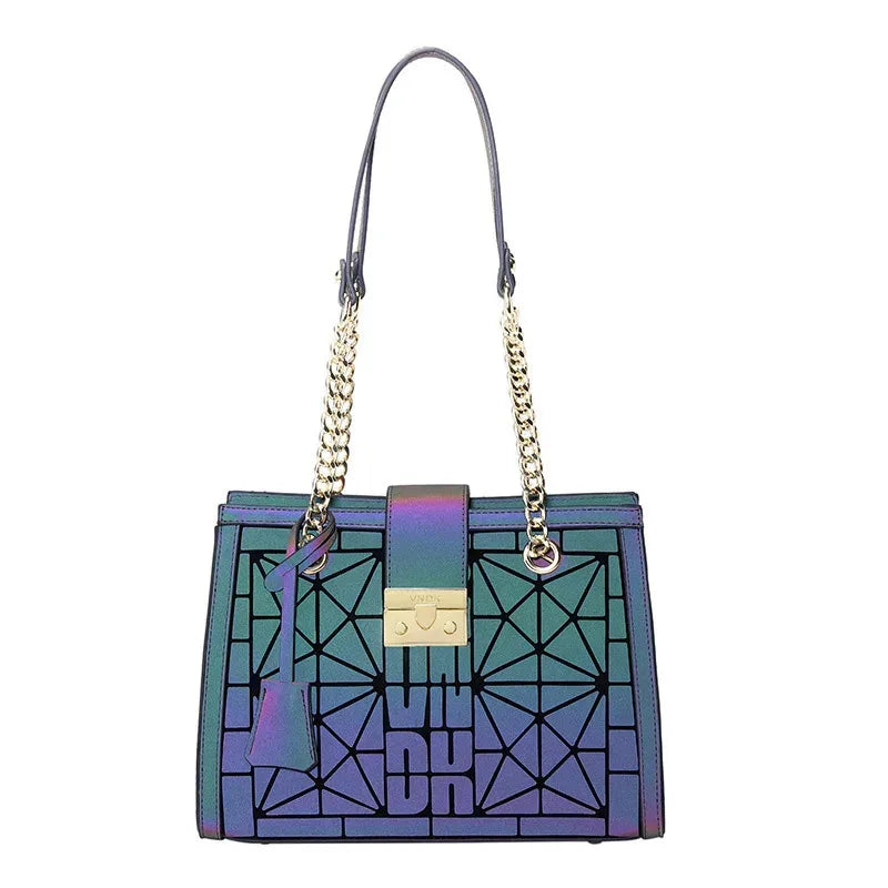 Bolsa Elegance Holográfica Luxo