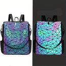 MOCHILA HOLOGRÁFICA GEOMÉTRICA | UNISSEX | 20-35L