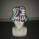 CHAPÉU BALDE REFLEXIVO ARCO-ÍRIS | 7 ESTILOS