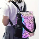 MOCHILA HOLOGRÁFICA GEOMÉTRICA | UNISSEX | 20-35L